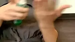 Young Russian Redhead Bitch Teases with Sexy Dance Moves on Camera.