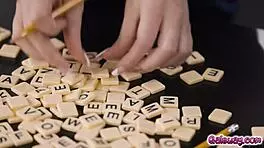 Violet Starr whispers to Freya Parker, Let's play a naughty lesbian game with fingers and more. They dive into wild sex.