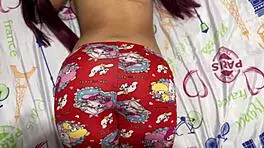 Stepfather Can't Stop Watching Stepdaughter's Provocative Big Ass