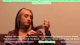 Asian patient strips for doctor in Tampa hospital