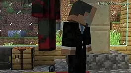 Spiderman fucks Mariano Rajoy so hard in Minecraft cosplay! 😈