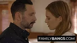 Horny Teen 18+ Ashley Lane Craves Stepdad Tommy Pistol's Dick in Cunt.