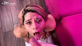 Casting meltdown with Melisa Bunnny, Divinamaruuu, and Jorge Woh in Argentine porn. First scene by Divina Producciones packed with deepthroat and cumshots!