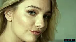 Tight-bodied milf Kenna James rips clothes and strips naked for Playboy.