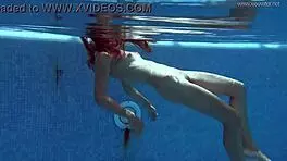 i can't believe how hot irina aka stephanie moon is as a russian brunette teen pornstar in public underwater scenes