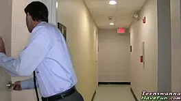 i saw them teens getting facials at the party, it was so hot