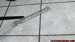 Teen Nikara, pussy virgin, embraces anal slut role with cum on ass