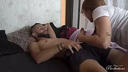 leela moon seduces best friend's husband for dirty doggystyle fuck and creampie while she rests!