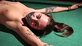 Hey Mary, how does it feel with our hands choking and tying you up?