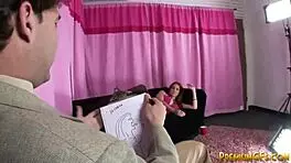 Alanah Rae asks, Want me to jerk this dirty femdom cock?