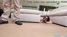 Teens clara and amber get fucked in threesome by clarke