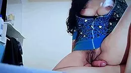 Horny Mexican mother-in-law asks stepson to unclog drain, leading to passionate homemade sex