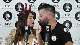 Spicy interview with Elo Podcast in Buenos Aires featuring Sara Blonde and Elo Picante