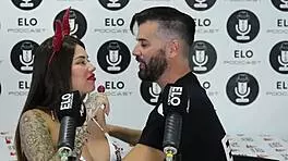 Spicy interview with Elo Podcast in Buenos Aires featuring Sara Blonde and Elo Picante