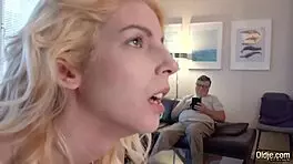 Young Blonde Gets Sticky Creampie from Old Grandpa in Wild Session!
