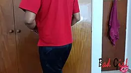 My horny niece catches me checking her panties, gets her huge ass fucked hard