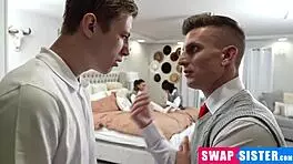 cute teen 18+ playin truth dare with stepbros... swapsister messup