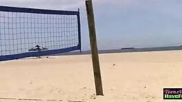 Real teen 18+ amateurs sucking at outdoor bikini party. Their blowjob skills shine in high definition reality.