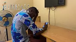 Got distracted by a big cock and ended up getting fucked hard