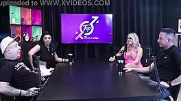 Bruna Carlos Feels Monster Cock in Tight Pussy Cowgirl