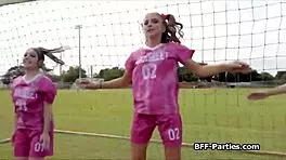 i watch the soccer trainer make the chicks squirt with his big cock after training