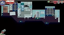 In this spooky hentai game, a curvy anime girl in furry suit gives the best titjob to a monster cock.