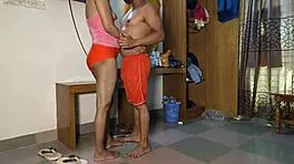 I am Adori Khatun giving a blowjob to my friend