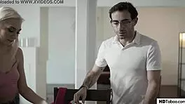 Blonde Chloe Temple Seduces Tutor with Big Cock