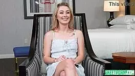 Charma kelly deepthroats monster cock in missionary