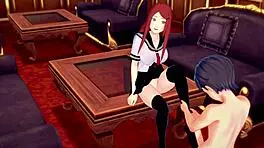 Hey, check out Kushina riding in that Naruto hentai scene! 😍