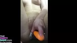 Curious young blonde country teen 18+ teases with her wet pussy.