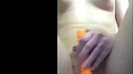 Curious young blonde country teen 18+ teases with her wet pussy.