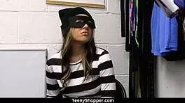 milf lolly dames and teen thief violet gems caught by mall cop jack vegas. they face intense lesbian action.