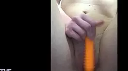 Curious young blonde country teen 18+ teases with her wet pussy.