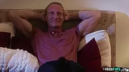 Stepdad Roleplays Husband with Stepdaughter Aria Valencia Clarke in Flirty Bedtime Fuck