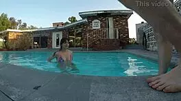 Cute Brunette Coed Chaydin Masturbates Wet Pussy with Big Dildo