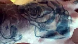 Petite teen invites neighbor to fuck with new double vibrator