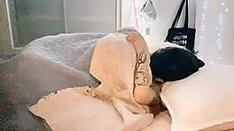 Hey, check out this tattooed punk latina brunette giving a delicious blowjob to her cute amateur partner.