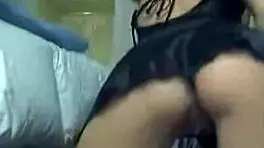 Pornstar Model Gets Assfucked on Webcam POV