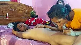 in this couples exchange, guys enjoy wives' desi sex with beautiful teen 18+ in foursome