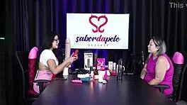 Luciana In Sheer Red Lingerie Uses Remote Vibrators And Penis Ring During Pandemic