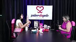 Luciana In Sheer Red Lingerie Uses Remote Vibrators And Penis Ring During Pandemic