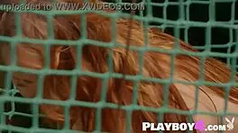 petite 18+ redhead teen kate posing naked after lingerie 😍