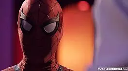 yo blake blossom, riding that monster cock in spidey pool parody scene 3 by axel braun! 😜