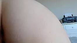 Hey, wanna see blonde Gabi from Quarto5Escuro on webcam with a friend taking cum inside?