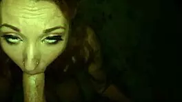 Cute Teen 18+ With Big Tits Gives Amazing Blowjob