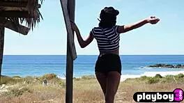 Beautiful Asian milf Angel Constance poses for Playboy