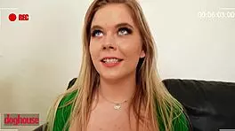 Naughty Blonde Percy Sires Seduces Boss With Her Big Natural Tits