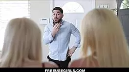 Teen stepsisters are freeuse for husband anytime - nikki sweet sabrina snow peter green.