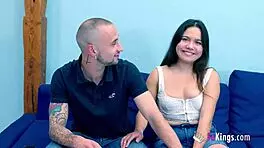 19yo College Babe Naked In Street And Fucked!